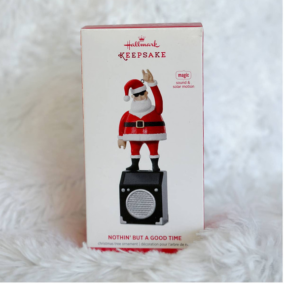 Hallmark Keepsake 2017 Christmas Ornament Nothin but A Good Time Santa NIB - Picture 1 of 1